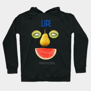 Happy Fruit Face Hoodie